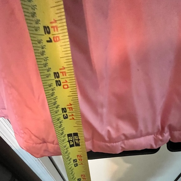 Gap Hooded Down Winter Jacket Pink Sz Medium - Picture 10 of 16